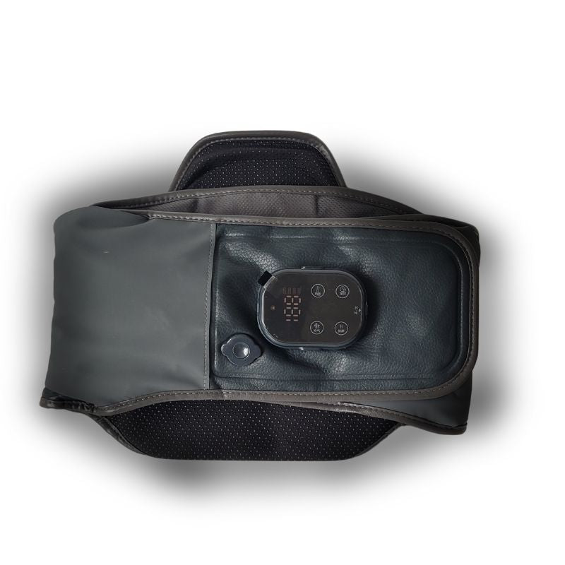 Inflatable back support belt with air massage for lumbar pain