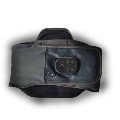 Inflatable back support belt with air massage for lumbar pain